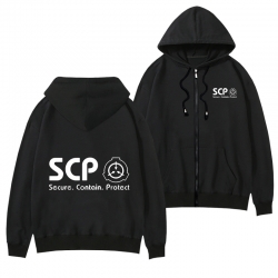 SCP Foundation Black Hooded Th...