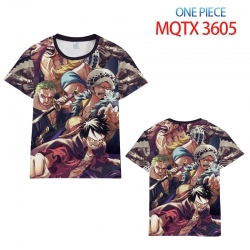 One Piece full color printed s...