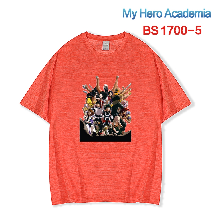 My Hero Academia ice silk cotton loose and comfortable T-shirt from XS to 5XL BS-1700-5