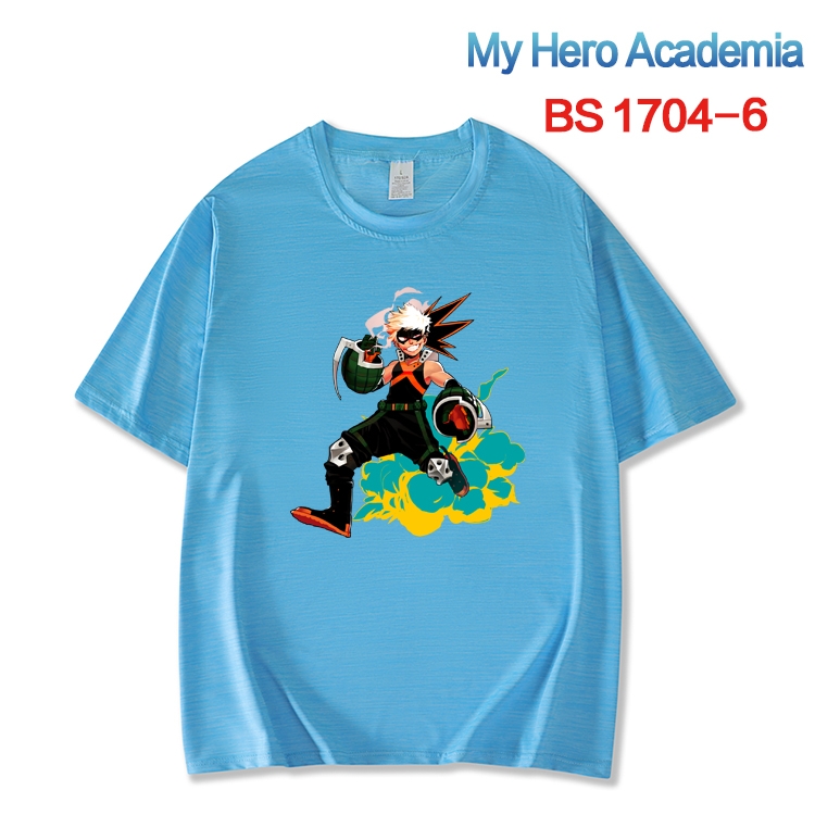My Hero Academia ice silk cotton loose and comfortable T-shirt from XS to 5XL BS-1704-6
