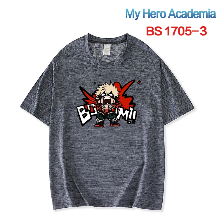 My Hero Academia ice silk cotton loose and comfortable T-shirt from XS to 5XL BS-1705-3