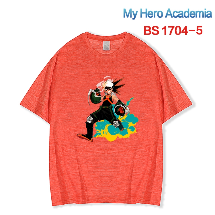 My Hero Academia ice silk cotton loose and comfortable T-shirt from XS to 5XL BS-1704-5