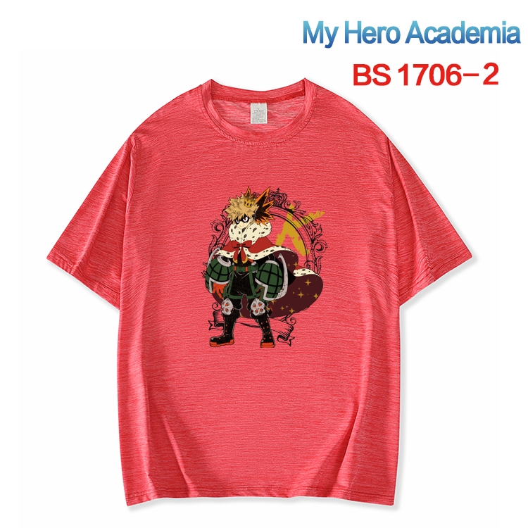 My Hero Academia ice silk cotton loose and comfortable T-shirt from XS to 5XL BS-1706-2