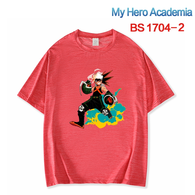 My Hero Academia ice silk cotton loose and comfortable T-shirt from XS to 5XL BS-1704-2