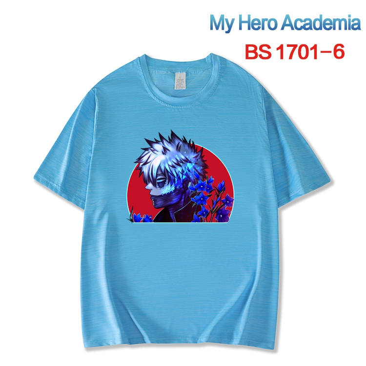 My Hero Academia ice silk cotton loose and comfortable T-shirt from XS to 5XL  BS-1701-6