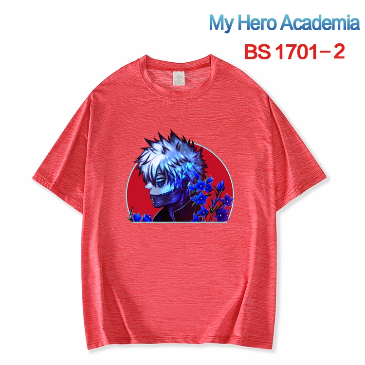 My Hero Academia ice silk cotton loose and comfortable T-shirt from XS to 5XL BS-1701-2