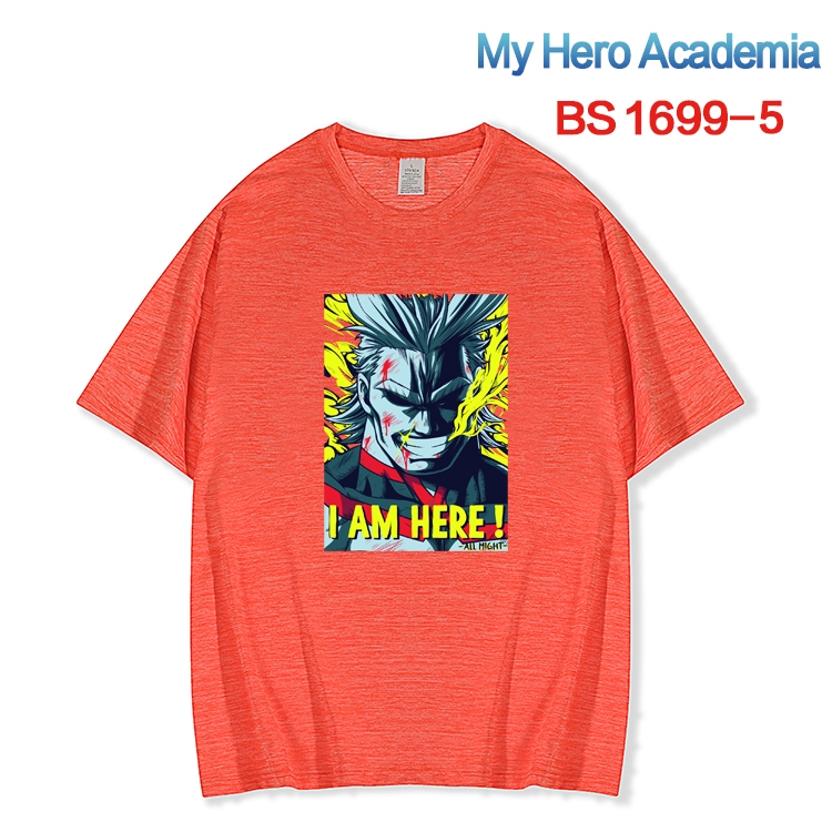 My Hero Academia ice silk cotton loose and comfortable T-shirt from XS to 5XL  BS-1699-5