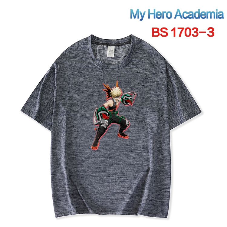 My Hero Academia ice silk cotton loose and comfortable T-shirt from XS to 5XL BS-1703-3