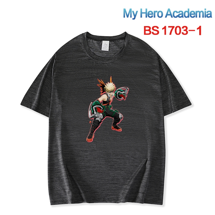 My Hero Academia ice silk cotton loose and comfortable T-shirt from XS to 5XL BS-1703-1