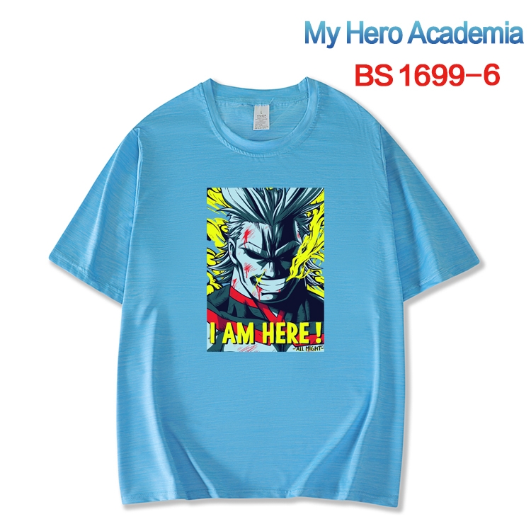 My Hero Academia ice silk cotton loose and comfortable T-shirt from XS to 5XL BS-1699-6