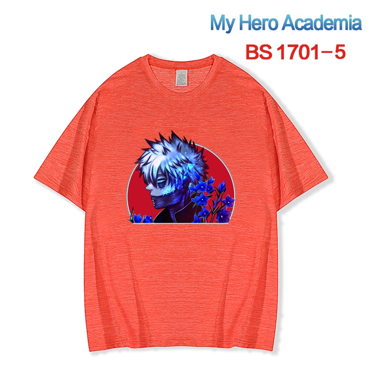 My Hero Academia ice silk cotton loose and comfortable T-shirt from XS to 5XL BS-1701-5