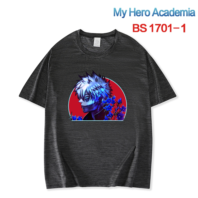 My Hero Academia ice silk cotton loose and comfortable T-shirt from XS to 5XL  BS-1701-1