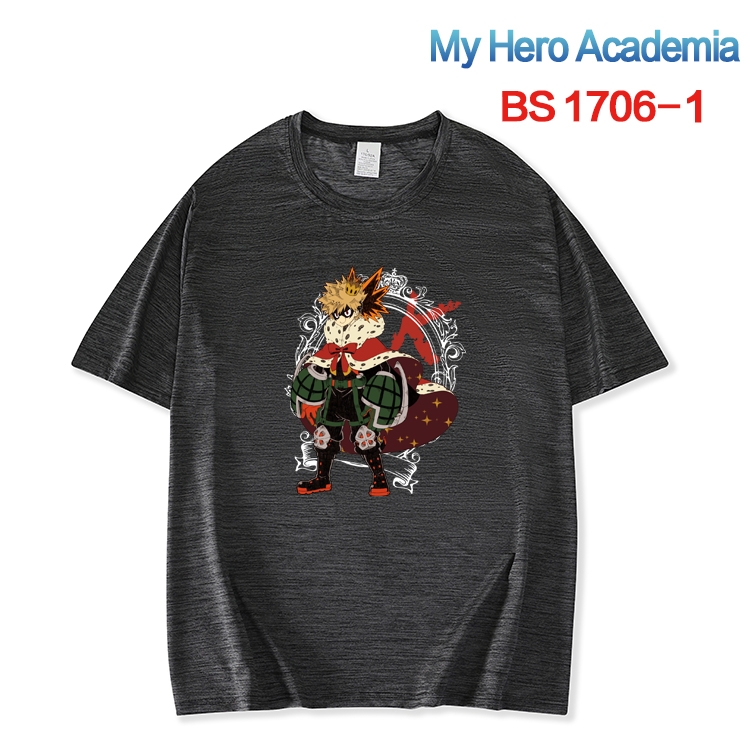 My Hero Academia ice silk cotton loose and comfortable T-shirt from XS to 5XL BS-1706-1