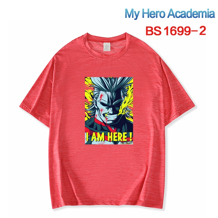 My Hero Academia ice silk cotton loose and comfortable T-shirt from XS to 5XL  BS-1699-2