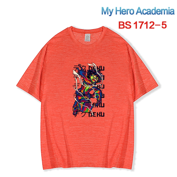 My Hero Academia ice silk cotton loose and comfortable T-shirt from XS to 5XL  BS-1712-5