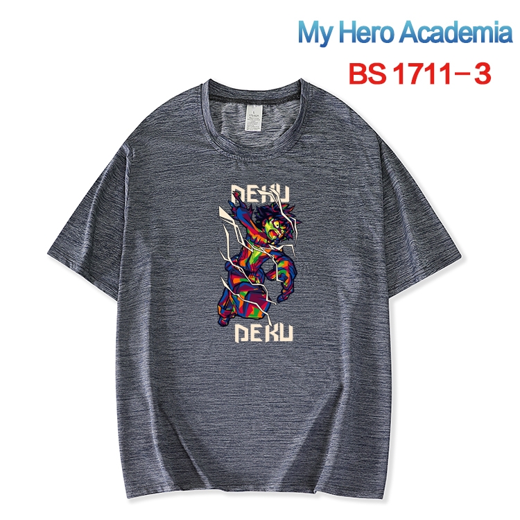 My Hero Academia ice silk cotton loose and comfortable T-shirt from XS to 5XL BS-1711-3
