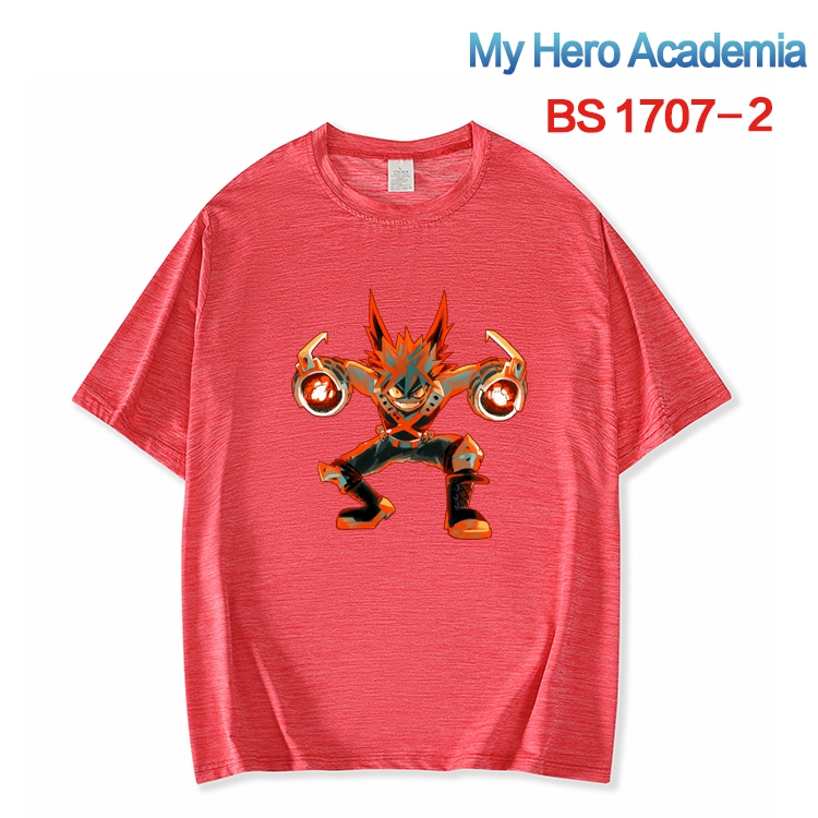 My Hero Academia ice silk cotton loose and comfortable T-shirt from XS to 5XL BS-1707-2