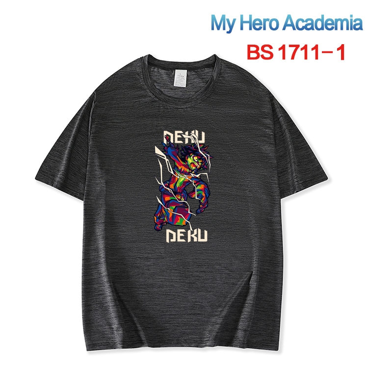 My Hero Academia ice silk cotton loose and comfortable T-shirt from XS to 5XL BS-1711-1