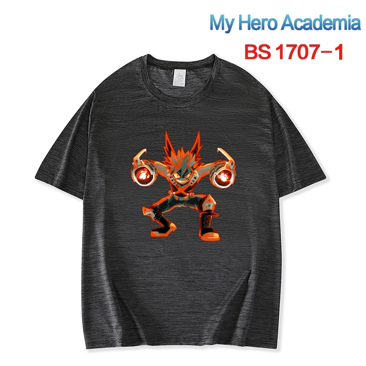 My Hero Academia ice silk cotton loose and comfortable T-shirt from XS to 5XL BS-1707-1