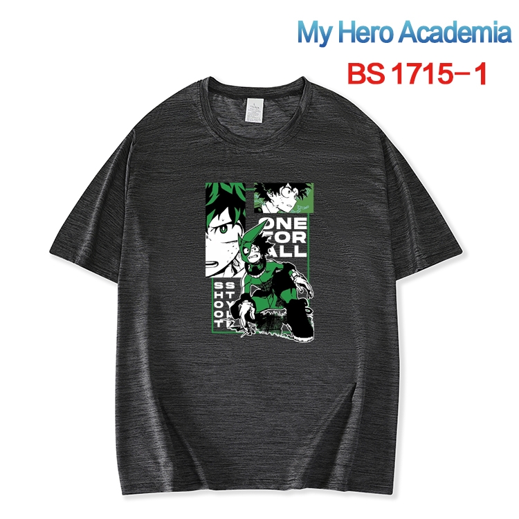 My Hero Academia ice silk cotton loose and comfortable T-shirt from XS to 5XL BS-1715-1