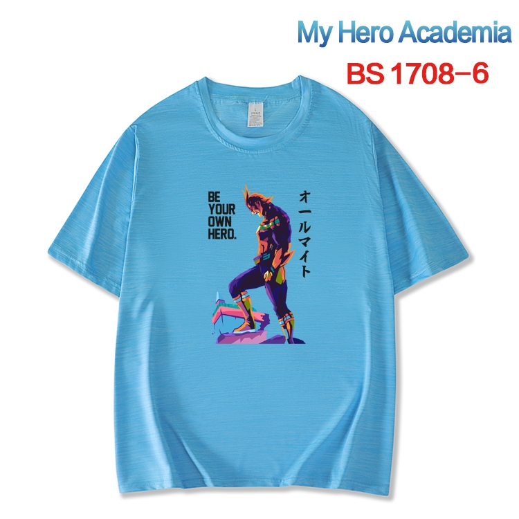 My Hero Academia ice silk cotton loose and comfortable T-shirt from XS to 5XL  BS-1708-6