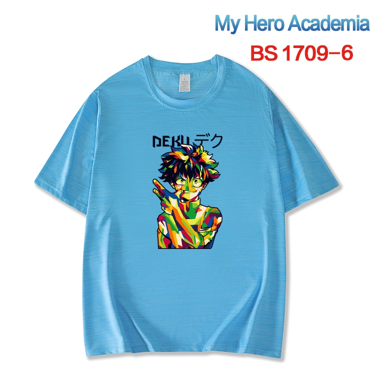 My Hero Academia ice silk cotton loose and comfortable T-shirt from XS to 5XL BS-1709-6