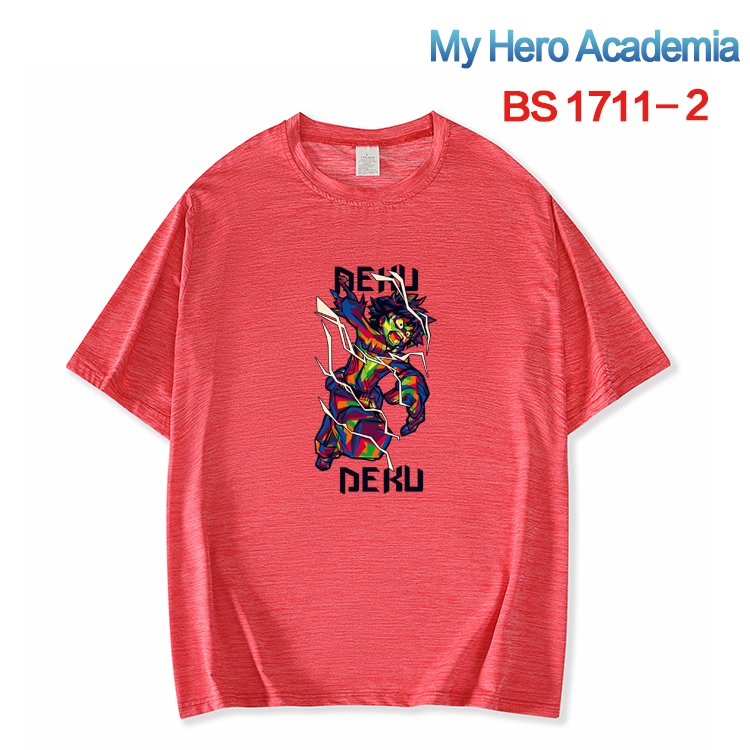My Hero Academia ice silk cotton loose and comfortable T-shirt from XS to 5XL BS-1711-2