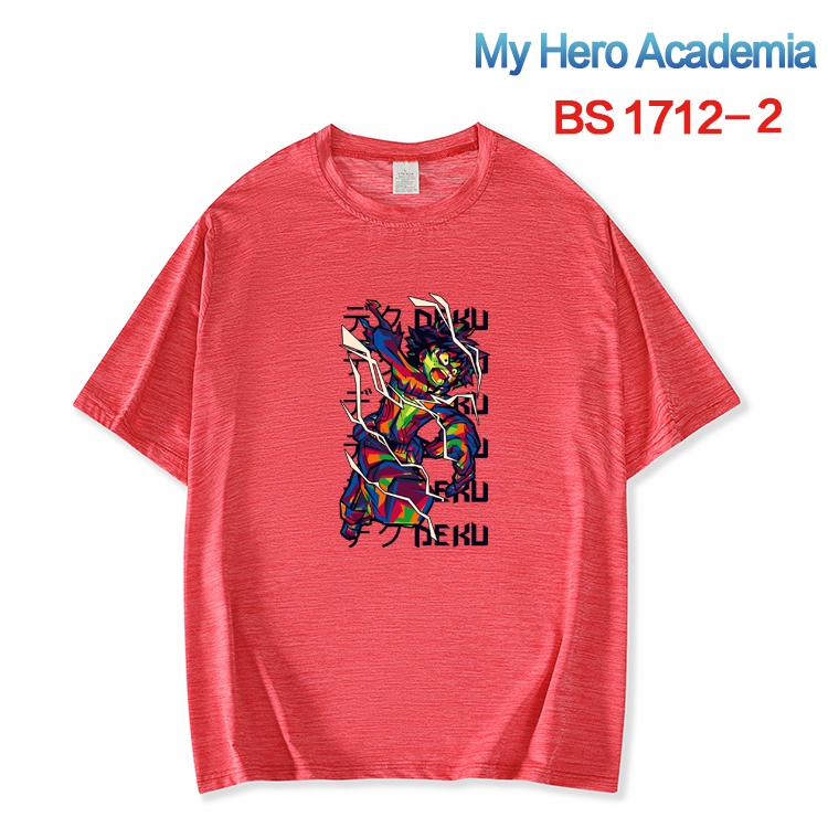 My Hero Academia ice silk cotton loose and comfortable T-shirt from XS to 5XL  BS-1712-2