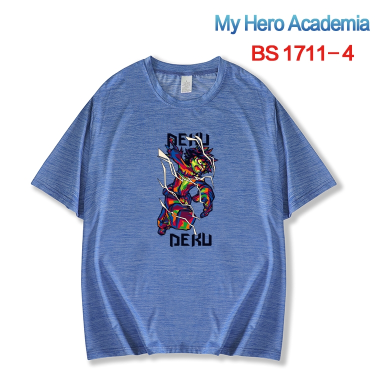 My Hero Academia ice silk cotton loose and comfortable T-shirt from XS to 5XL BS-1711-4