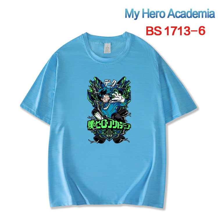 My Hero Academia ice silk cotton loose and comfortable T-shirt from XS to 5XL BS-1713-6