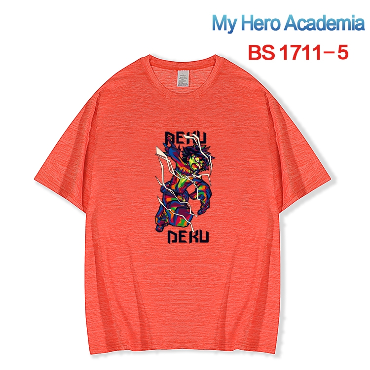 My Hero Academia ice silk cotton loose and comfortable T-shirt from XS to 5XL  BS-1711-5