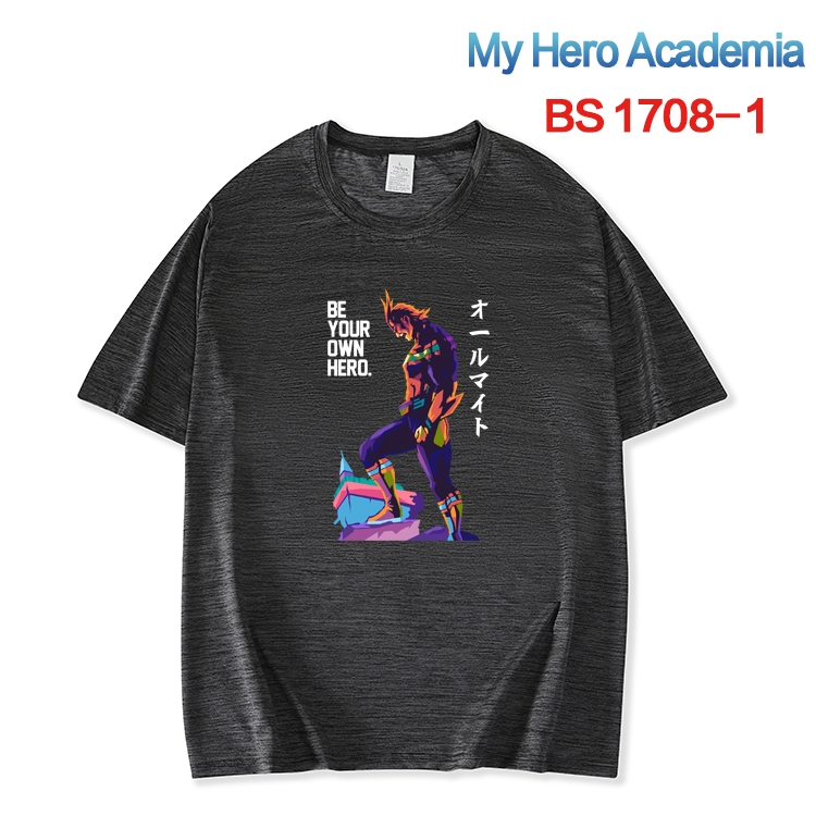 My Hero Academia ice silk cotton loose and comfortable T-shirt from XS to 5XL BS-1708-1