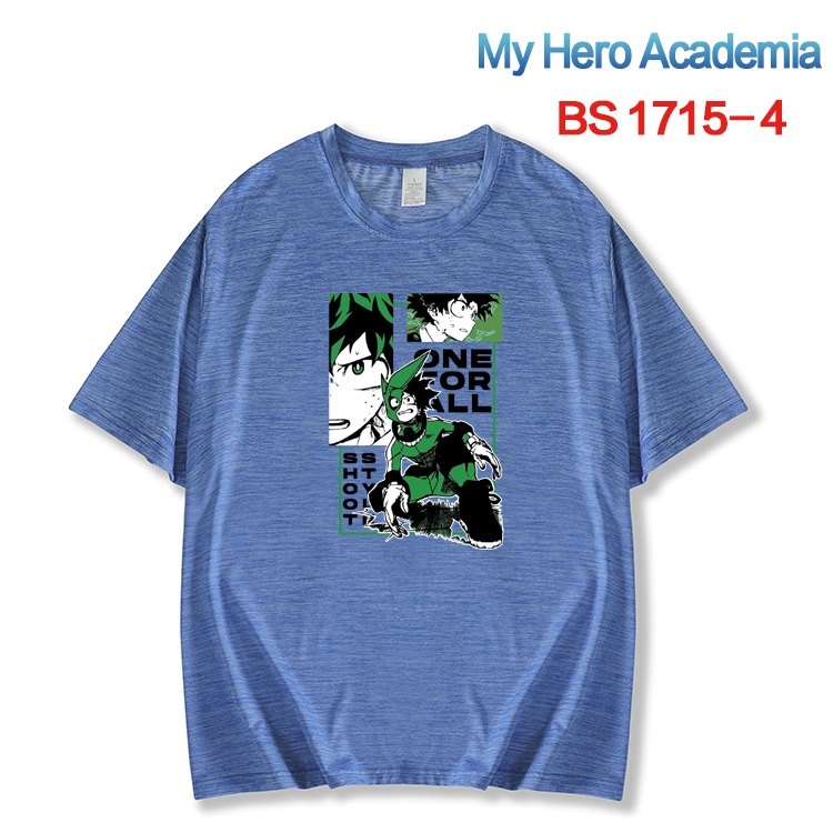 My Hero Academia ice silk cotton loose and comfortable T-shirt from XS to 5XL BS-1715-4