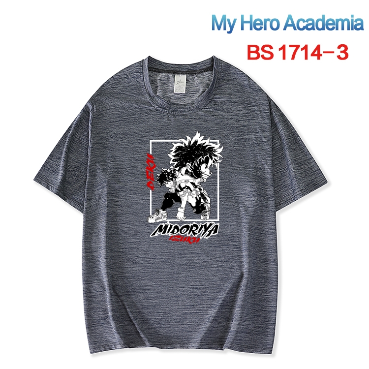 My Hero Academia ice silk cotton loose and comfortable T-shirt from XS to 5XL BS-1714-3