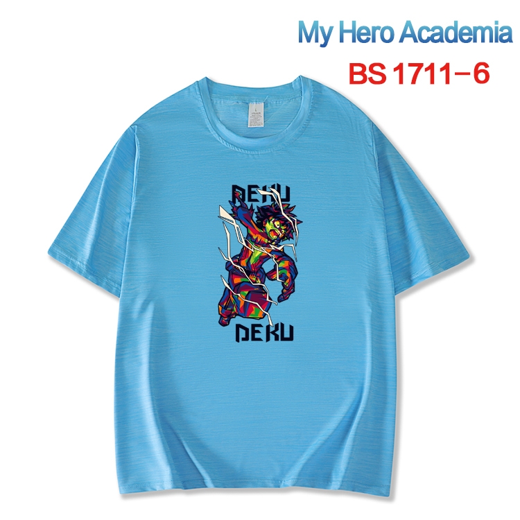 My Hero Academia ice silk cotton loose and comfortable T-shirt from XS to 5XL  BS-1711-6
