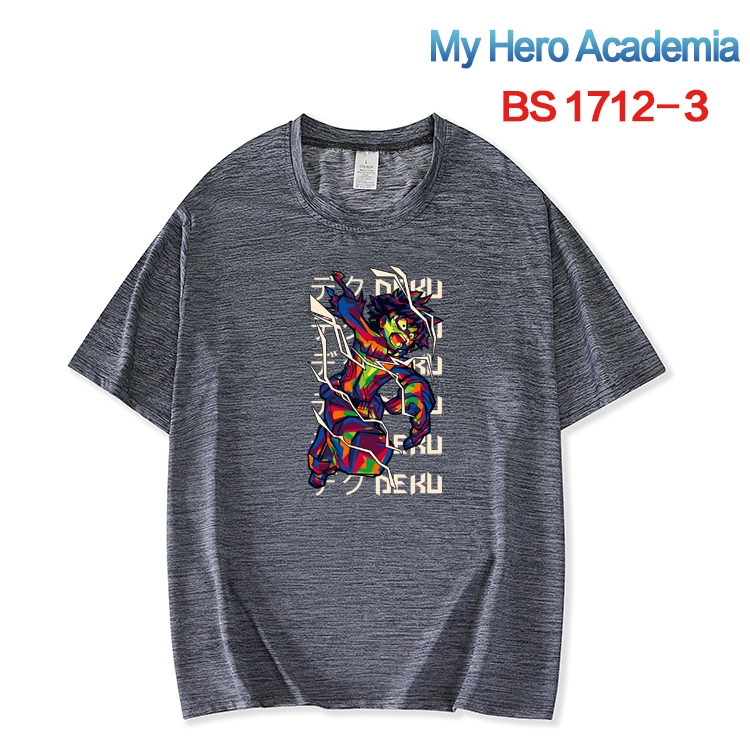 My Hero Academia ice silk cotton loose and comfortable T-shirt from XS to 5XL  BS-1712-3