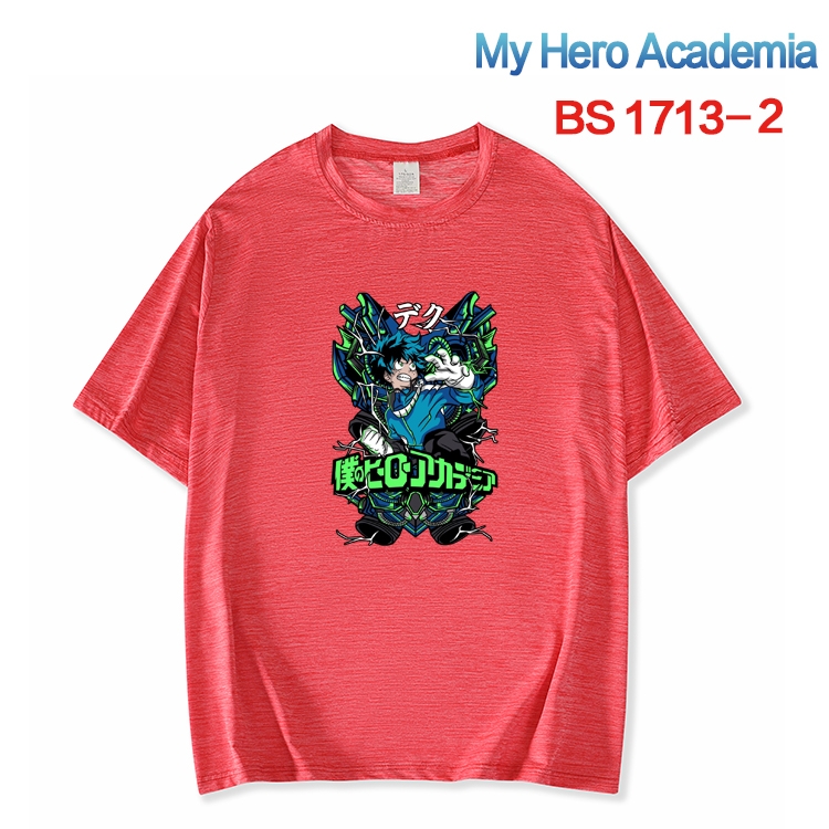 My Hero Academia ice silk cotton loose and comfortable T-shirt from XS to 5XL BS-1713-2