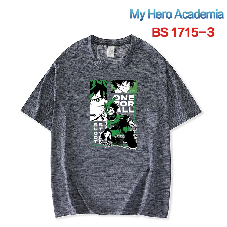 My Hero Academia ice silk cotton loose and comfortable T-shirt from XS to 5XL BS-1715-3