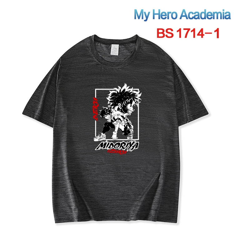 My Hero Academia ice silk cotton loose and comfortable T-shirt from XS to 5XL BS-1714-1