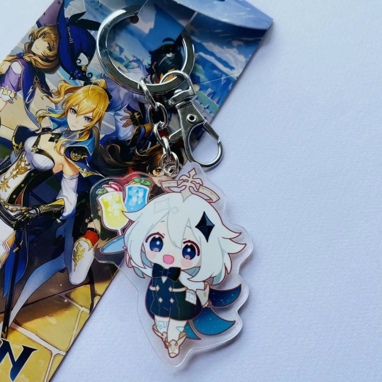 Genshin Impact Game Peripheral Acrylic Keychain Pendant 5033 price for 5 pcs