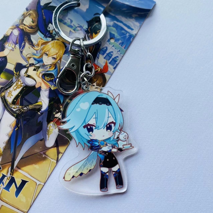 Genshin Impact Game Peripheral Acrylic Keychain Pendant 5029 price for 5 pcs