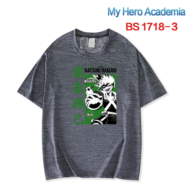 My Hero Academia ice silk cotton loose and comfortable T-shirt from XS to 5XL BS-1718-3