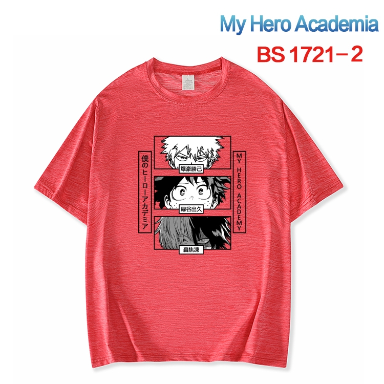 My Hero Academia ice silk cotton loose and comfortable T-shirt from XS to 5XL BS-1721-2