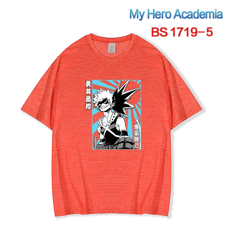 My Hero Academia ice silk cotton loose and comfortable T-shirt from XS to 5XL BS-1719-5