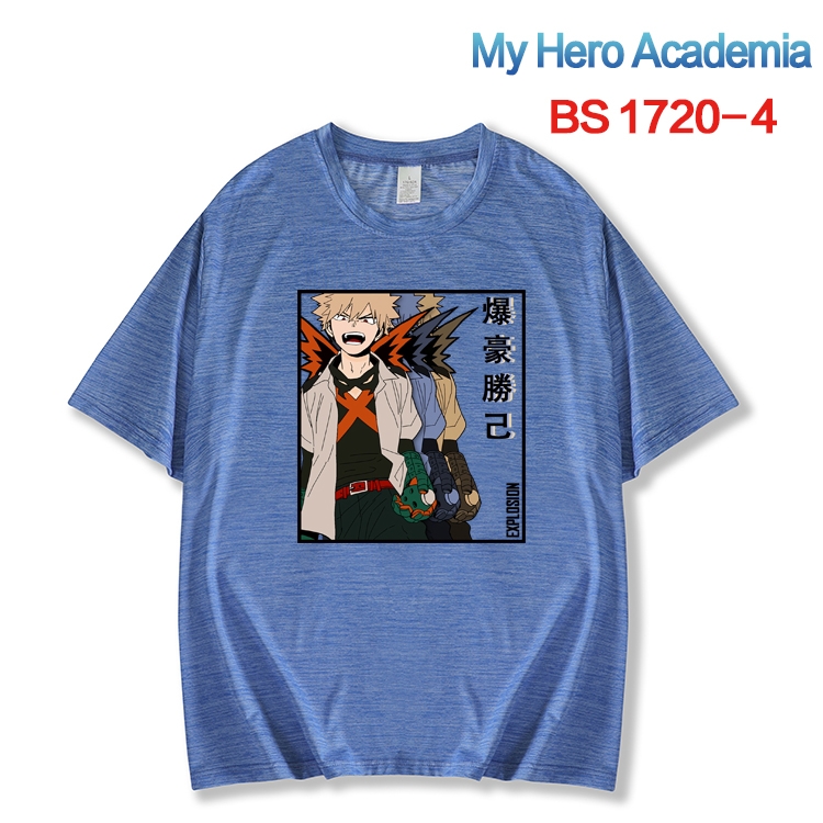 My Hero Academia ice silk cotton loose and comfortable T-shirt from XS to 5XL BS-1720-4