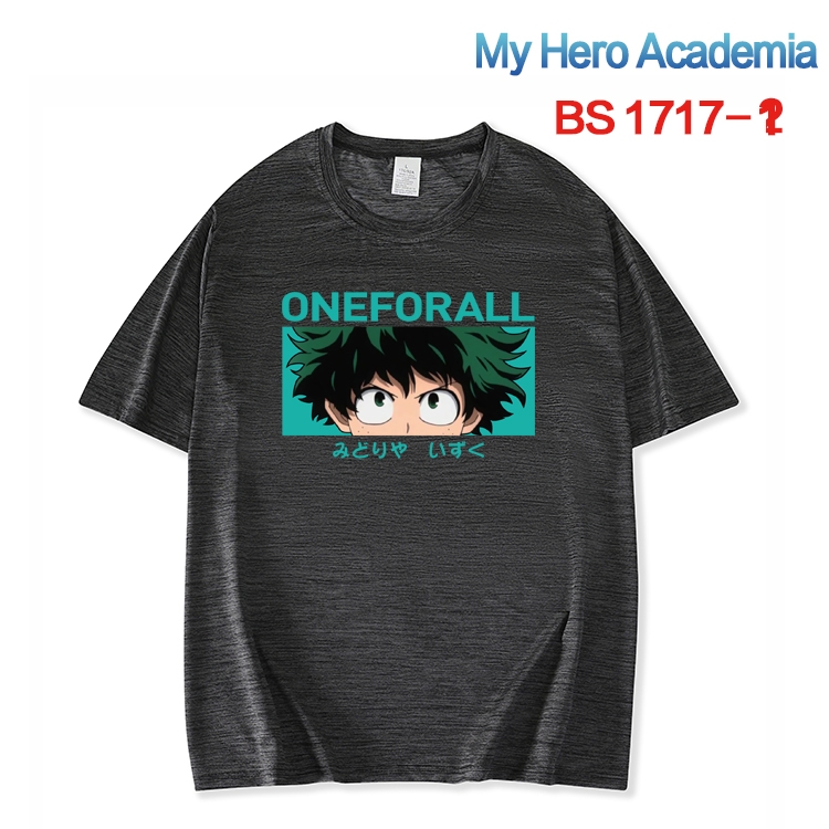 My Hero Academia ice silk cotton loose and comfortable T-shirt from XS to 5XL BS-1717-1