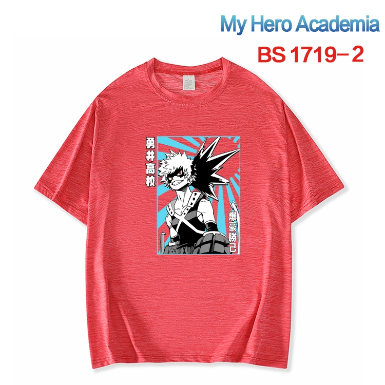 My Hero Academia ice silk cotton loose and comfortable T-shirt from XS to 5XL BS-1719-2