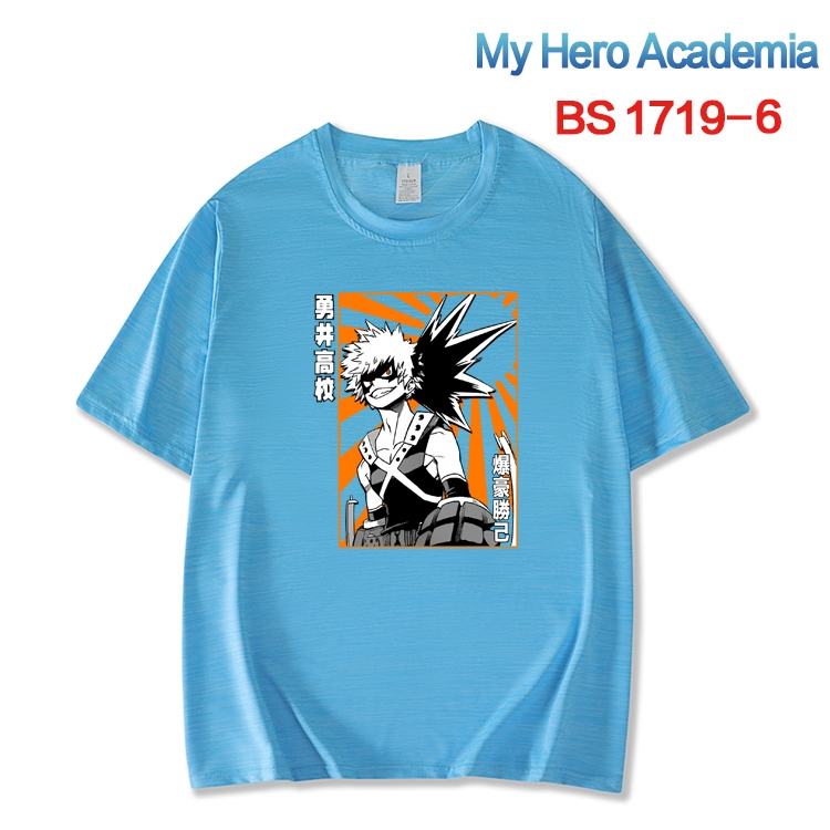 My Hero Academia ice silk cotton loose and comfortable T-shirt from XS to 5XL BS-1719-6