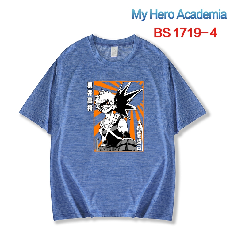 My Hero Academia ice silk cotton loose and comfortable T-shirt from XS to 5XL BS-1719-4