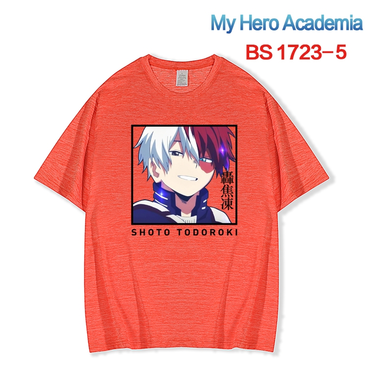 My Hero Academia ice silk cotton loose and comfortable T-shirt from XS to 5XL  BS-1723-5
